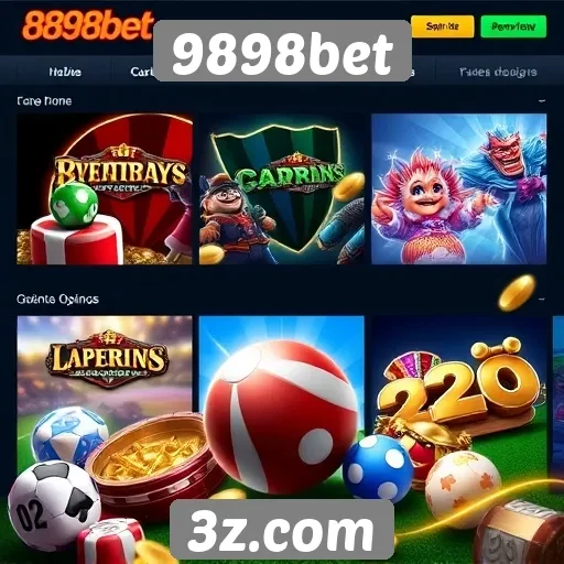 Exploração das opções de jogos no site 9898bet